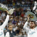 Cristiano Ronaldo and Sergio Ramos.