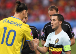 Read more about the article Hazard: Zlatan remains a great player