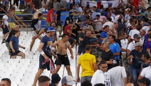 Read more about the article Fighting Euro ‘fans’ an utter disgrace