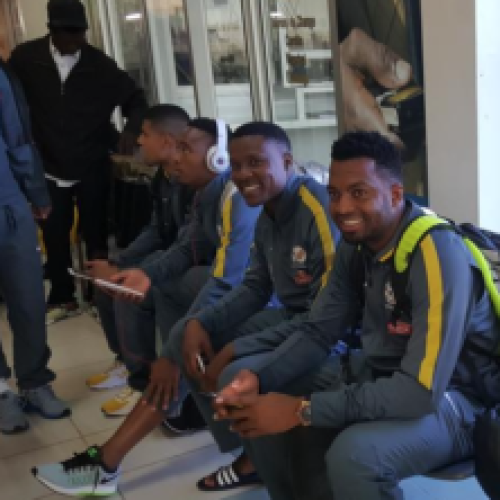Pictures: Bafana Bafana on the road