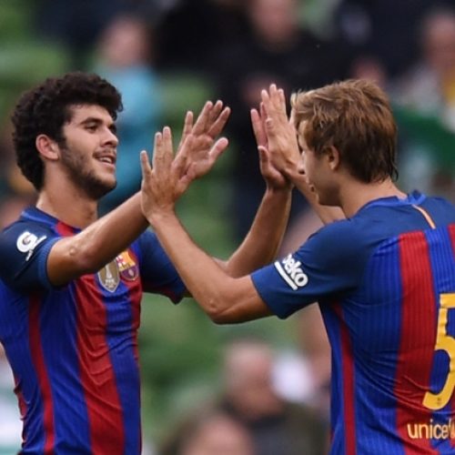 Barca breeze past Celtic