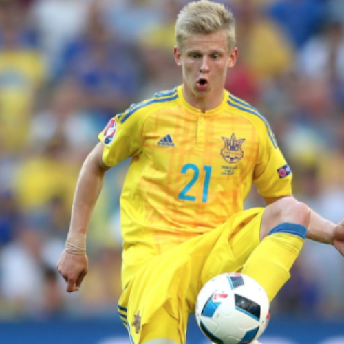 City sign Ukraine teen Zinchenko