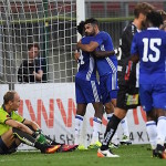 Chelsea claim first win under Conte