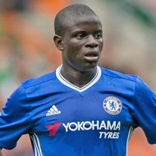 Hazard heaps praise on Kante