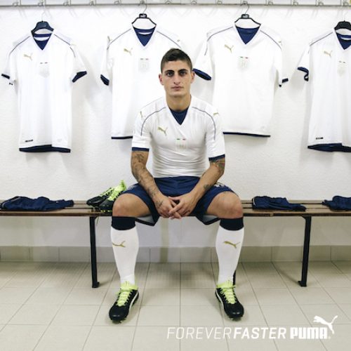 Italy unveil new away Puma kit