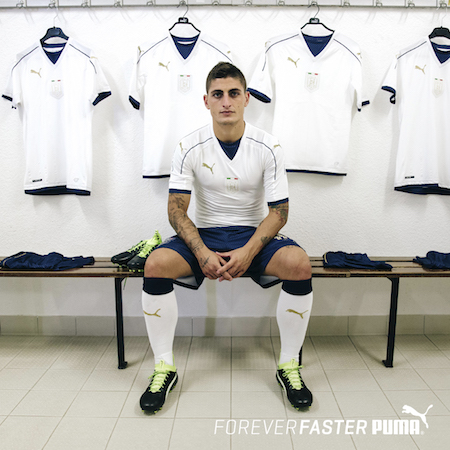 You are currently viewing Italy unveil new away Puma kit