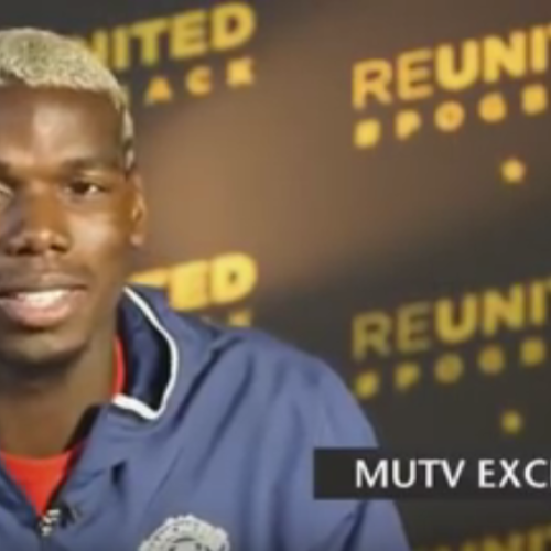 Pogba gives first interview