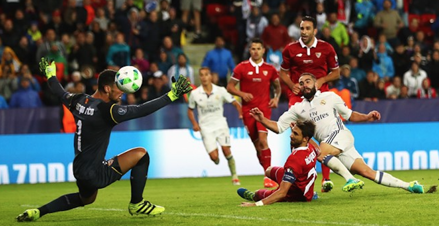 You are currently viewing Carvajal the hero as Real lift Super Cup