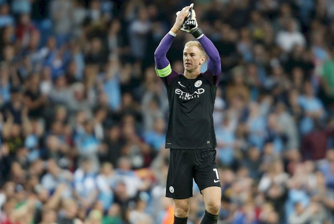 You are currently viewing Emotional Joe Hart bids City farewell