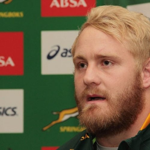 Koch comes in at tighthead for Boks