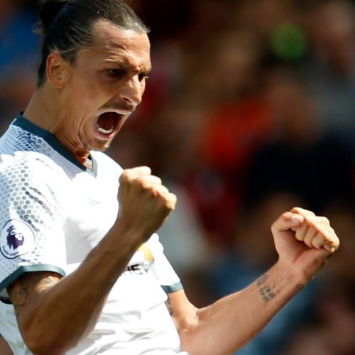 Ibra on target as United win