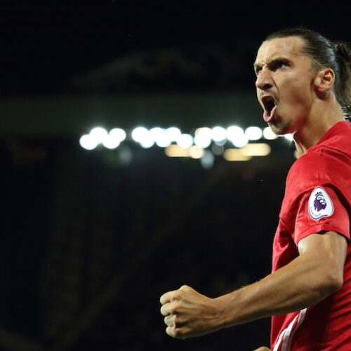Zlatan gets United off the mark in Europe