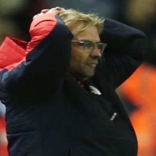 Klopp reluctantly offers excuses for Liverpool draw