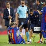 Messi returns to Barca training