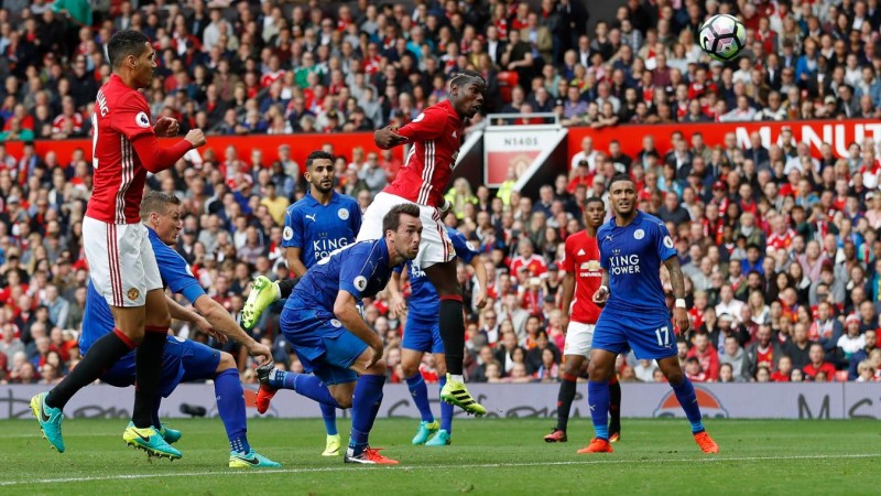 You are currently viewing Pogba leads United past Leicester