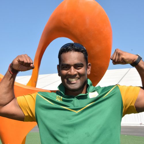 Pillay powers to shot put medal