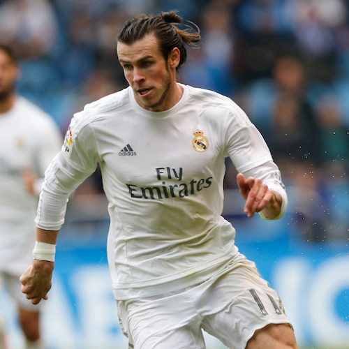 On the brink: Gareth Bale