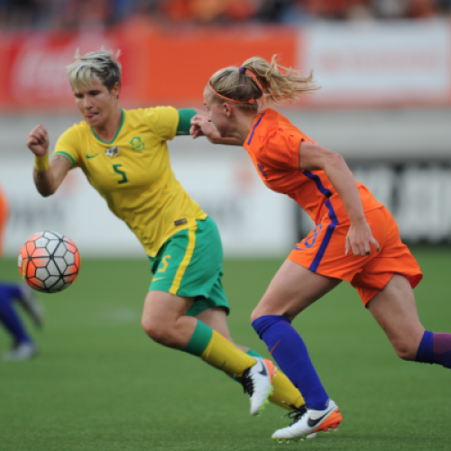 Pressing on – Banyana’s Van Wyk