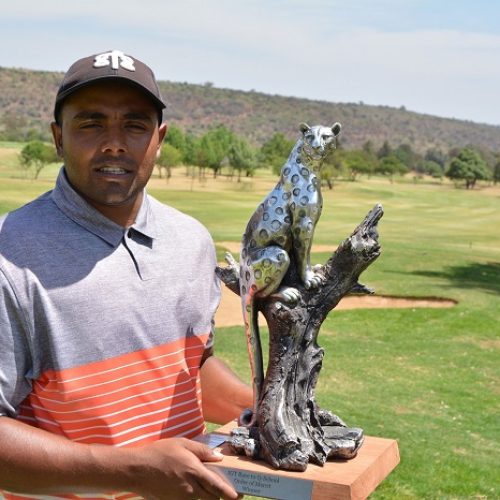 Naicker doubles up with golfing feast at Waterkloof