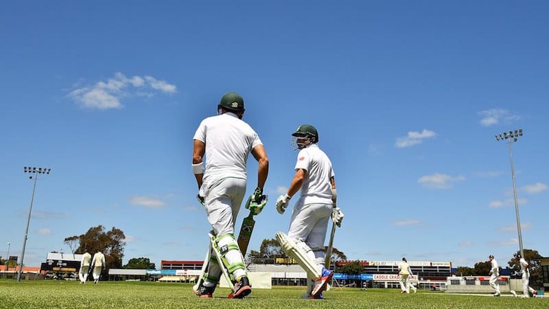 You are currently viewing Centuries for Elgar, Du Plessis as Proteas pile on runs