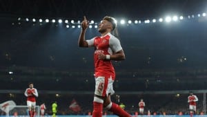 Read more about the article Ox double sends Arsenal through