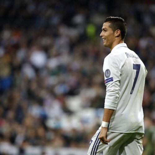 Ronaldo makes history by netting 100th European goal