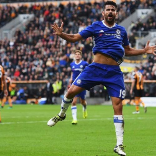 Courtois praises Costa’s scoring ability