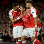 Arsenal hit Ludogorets for six