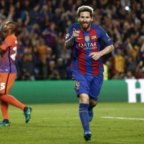 Messi stars as Barca thrash City