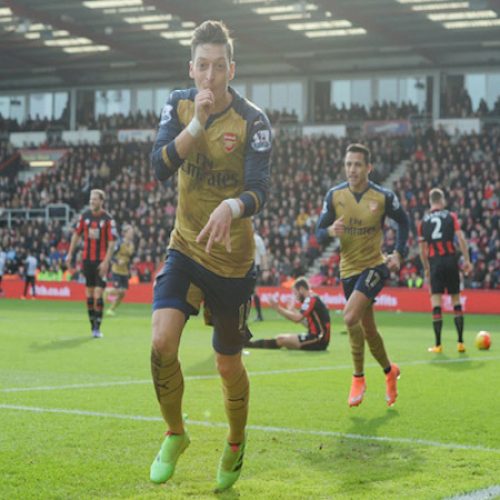 Wenger: Ozil has a taste for goal