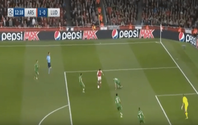 You are currently viewing Highlights: Arsenal hit Ludogorets for six