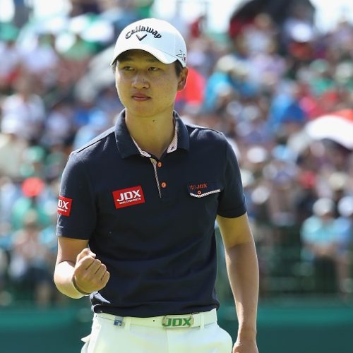 Wang takes the lead at Sun City