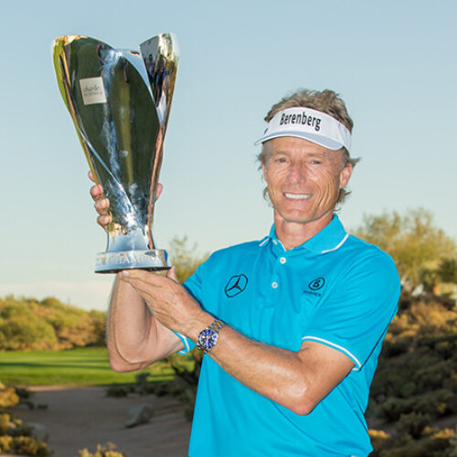 Langer wins third straight Schwab Cup