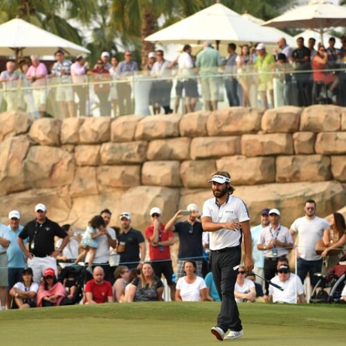 Dubuisson leads, Schwartzel lurks in Dubai