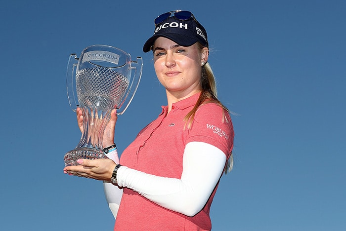 You are currently viewing Hull triumphs at LPGA Tour Championship