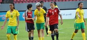 Read more about the article Banyana put five past Egypt to book semi-final spot