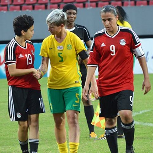 Banyana put five past Egypt to book semi-final spot