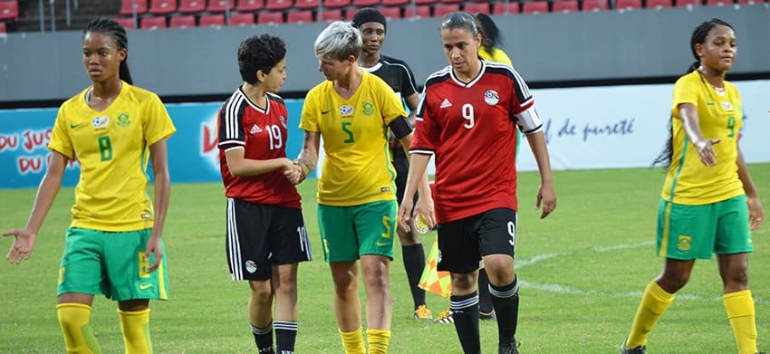 You are currently viewing Banyana put five past Egypt to book semi-final spot