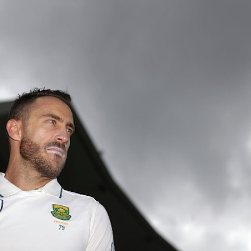 Du Plessis fined match fee but free to play third Test