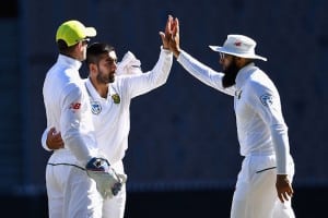 Read more about the article Shamsi stakes his claim for Test spot with four wickets