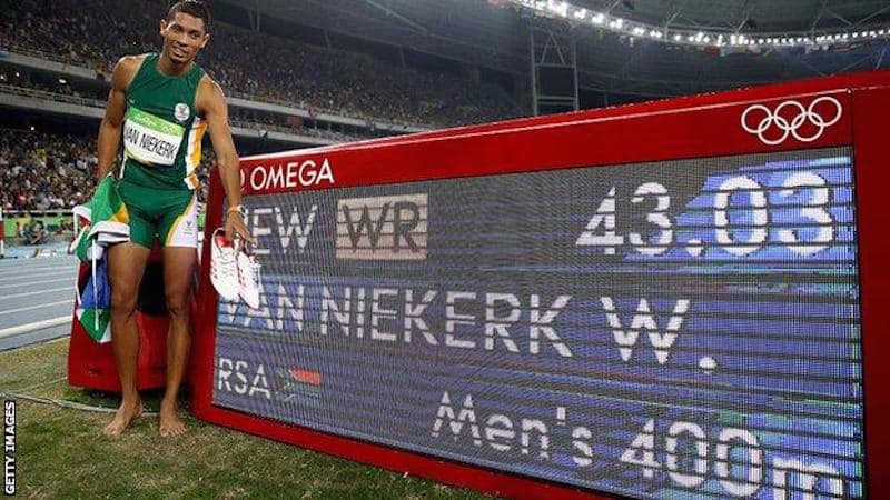 You are currently viewing And it’s another award for SA’s Van Niekerk!