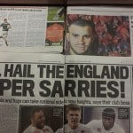 English press talk heats up before big Test