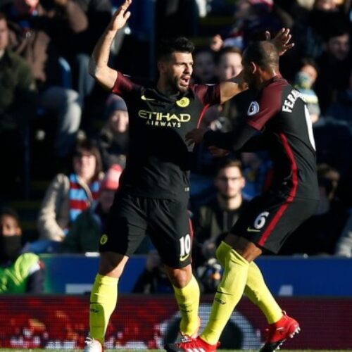 Aguero seals City’s victory over Burnley