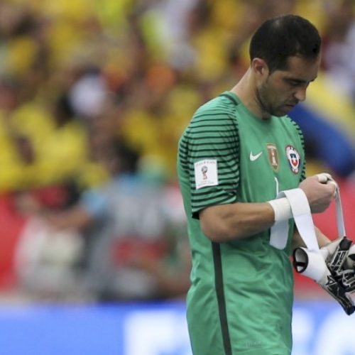 Bravo injured during Chile draw