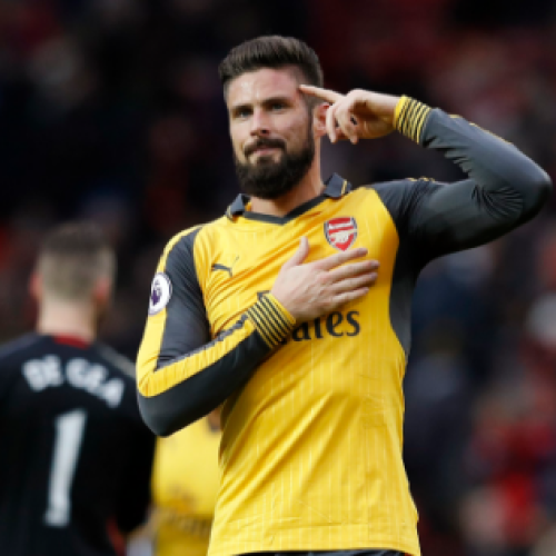 Giroud denies Red Devils