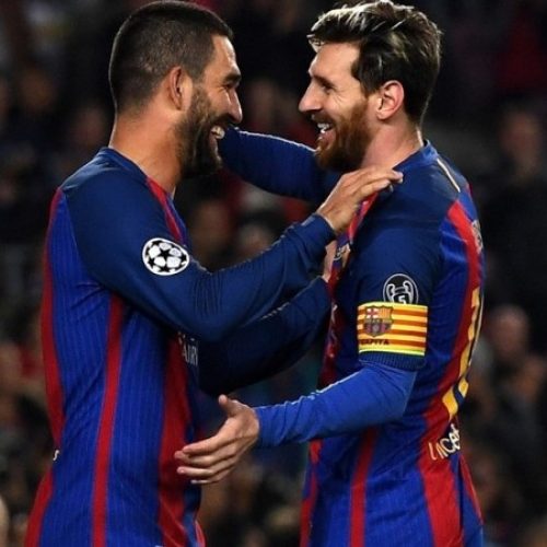 Barca hit five past Sociedad, advance to last four