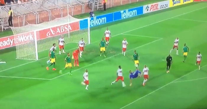 You are currently viewing Baroka keeper scores an unreal bicycle kick