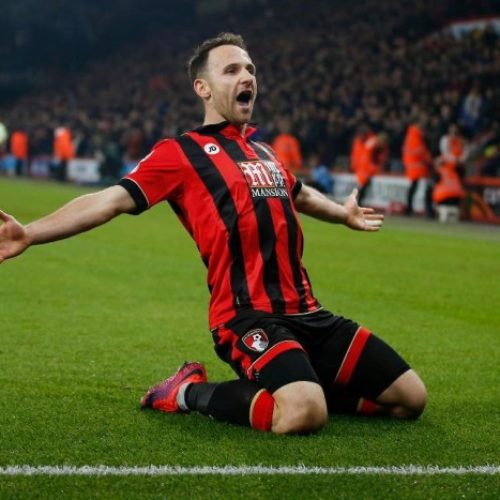 Pugh fires Bournemouth past Leicester City