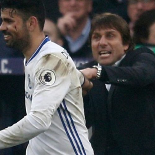 Costa fires Chelsea past Palace