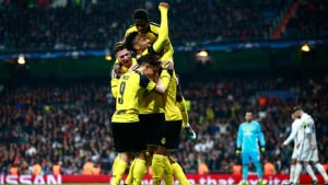 Read more about the article Dortmund deny Real, break UCL goal record
